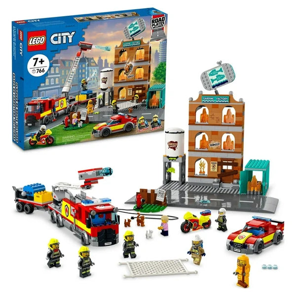 LEGO City Fire Brigade Building Set