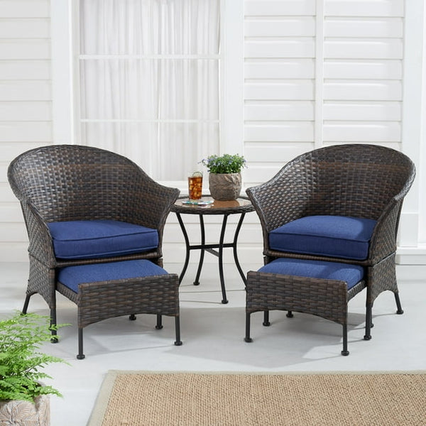 5-Piece Outdoor Wicker Leisure Set