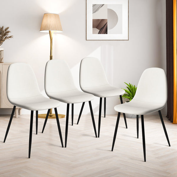 4 Upholstered Side Dining Chair