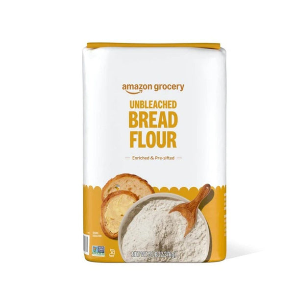 5-Lb Bag of Amazon Unbleached Enriched Bread Flour