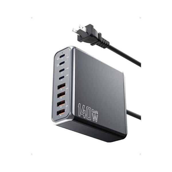 140W USB C Charger 8 Port GaN Charger