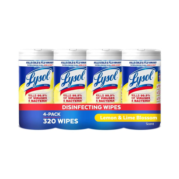 Lysol Multi-Surface Antibacterial Disinfectant Cleaning Wipes