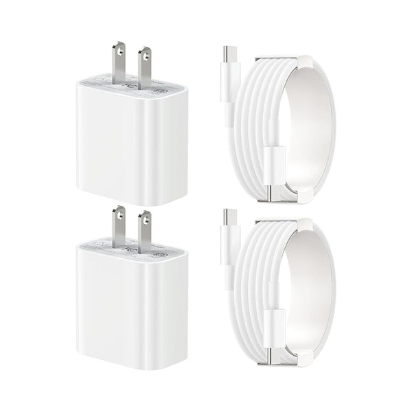 2 Pack PD 30W Wall Charger