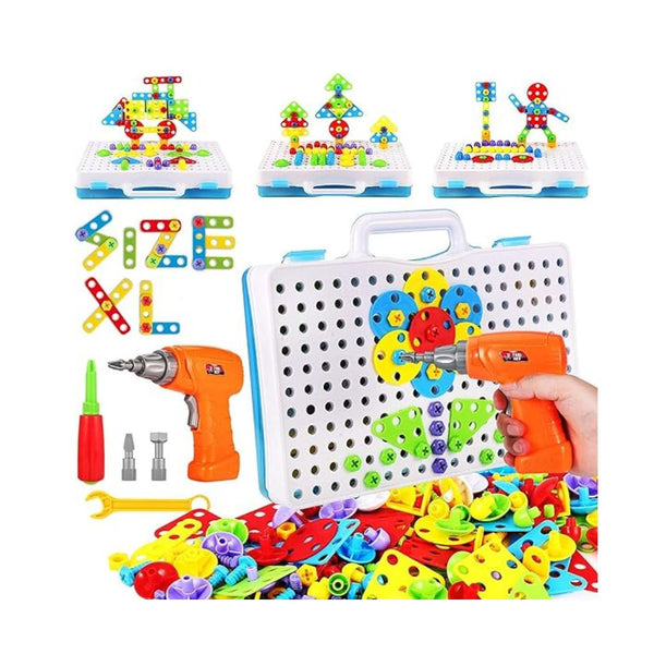 244-Piece Educational Toys Building Blocks