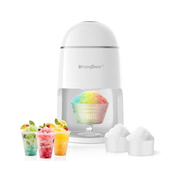 Electric Snow Cone Shaved Ice Machine with Accessories