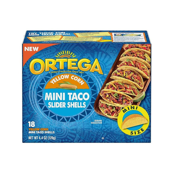 18-Count Ortega Mini Taco Slider Shells