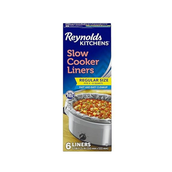 6-Count Reynolds Kitchens Slow Cooker Liners