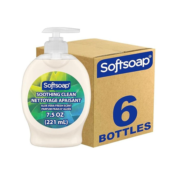 6-Pack Softsoap Moisturizing Liquid Hand Soap