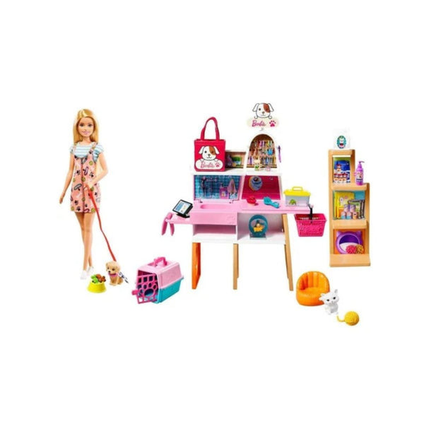 25-Piece Barbie Pet Boutique Playset