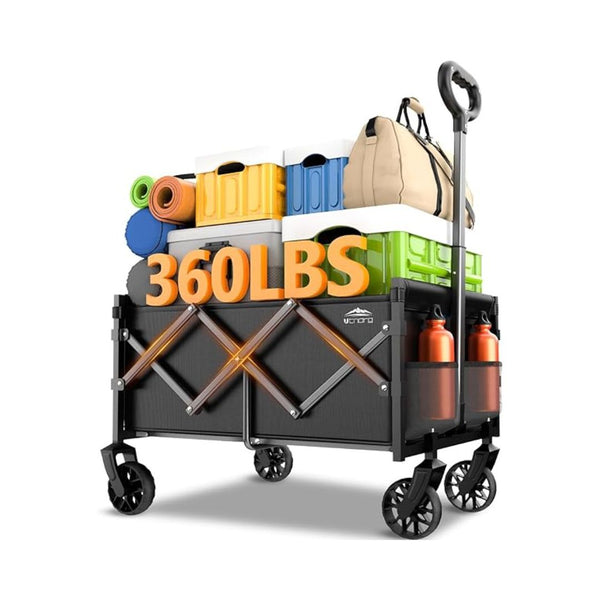 Folding Heavy Duty Collapsible Wagon Cart with Wheels
