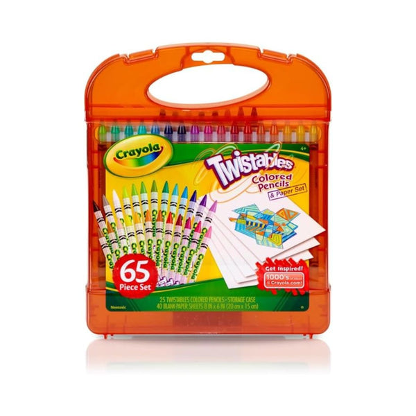 65-Piece Crayola Twistables Colored Pencils Set