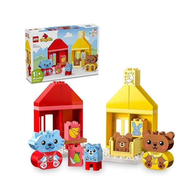 LEGO DUPLO My First Daily Routines: Eating & Bedtime Toy for Social and Emotional Roleplay
