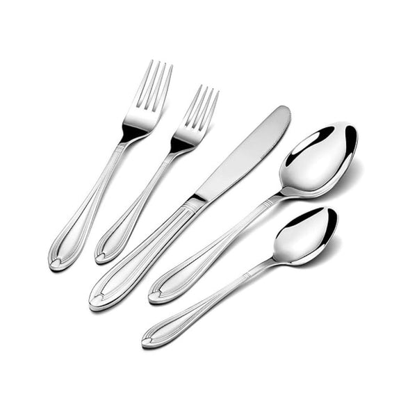 30-Piece Silverware Set for 6
