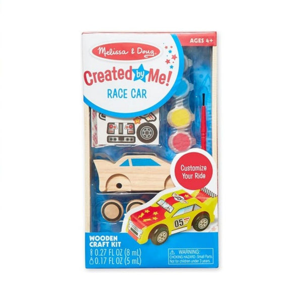Melissa & Doug Created by Me! Race Car Wooden Craft Kit