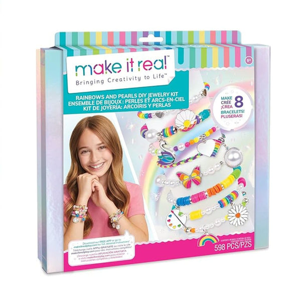 Make It Real: Rainbows & Pearls DIY Jewelry