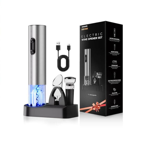 6-in-1 Electric Wine Opener Gift Set
