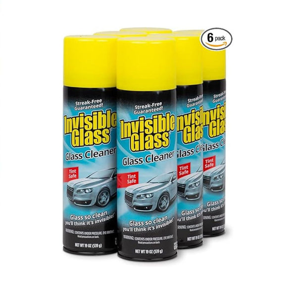 Invisible Premium Aerosol Glass and Window Cleaner