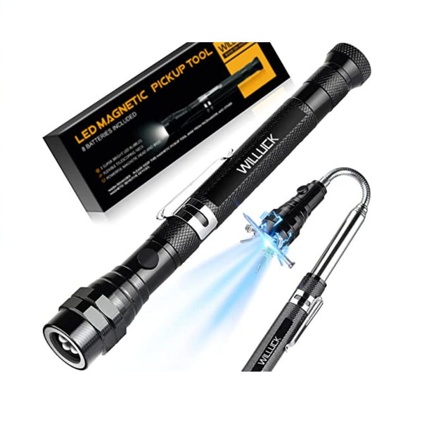 Magnetic Pickup Tool with LED Light