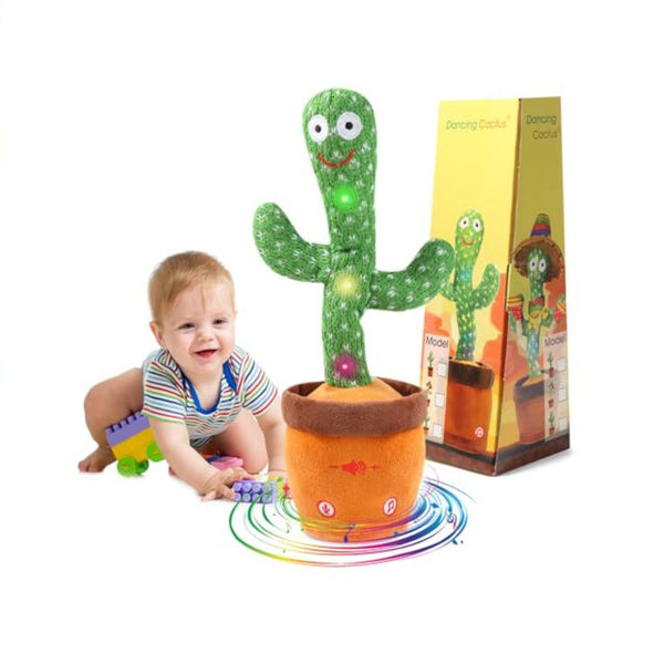 120 Songs Dancing Talking Cactus Toy
