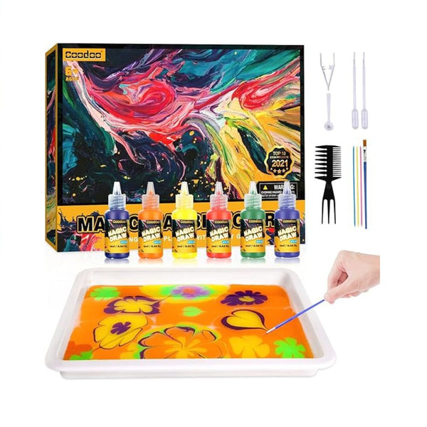 Water Marbling Paint Kit for Kids Arts & Crafts