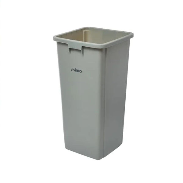 Winco 23 Gallon Commercial Plastic Trash Can