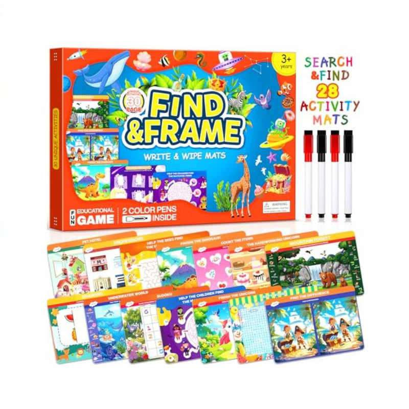 28 Pack Busy Books Preschool Learning Activities