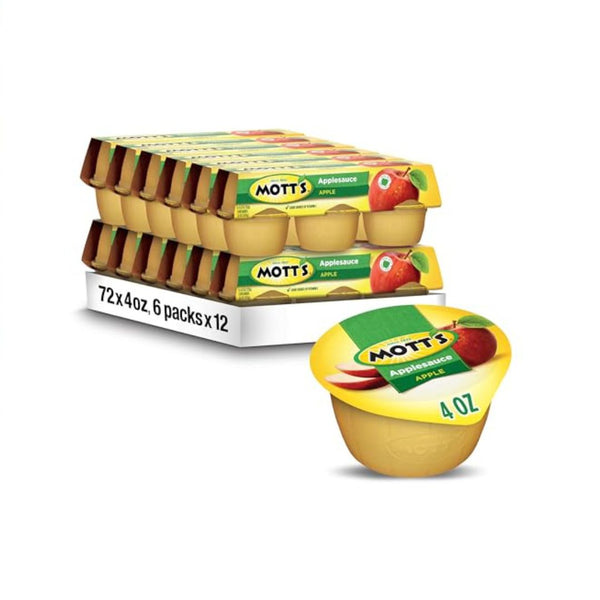 72 Pack Mott's Applesauce Cups, No Artificial Flavors