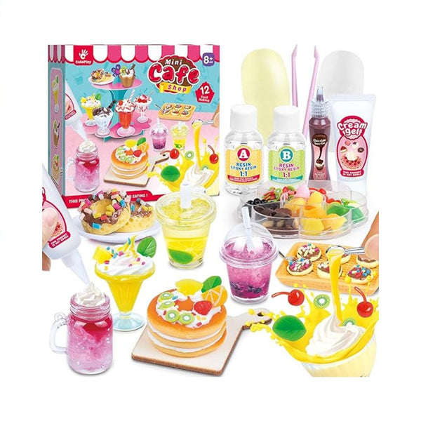 12 Miniature Food DIY Toy Set