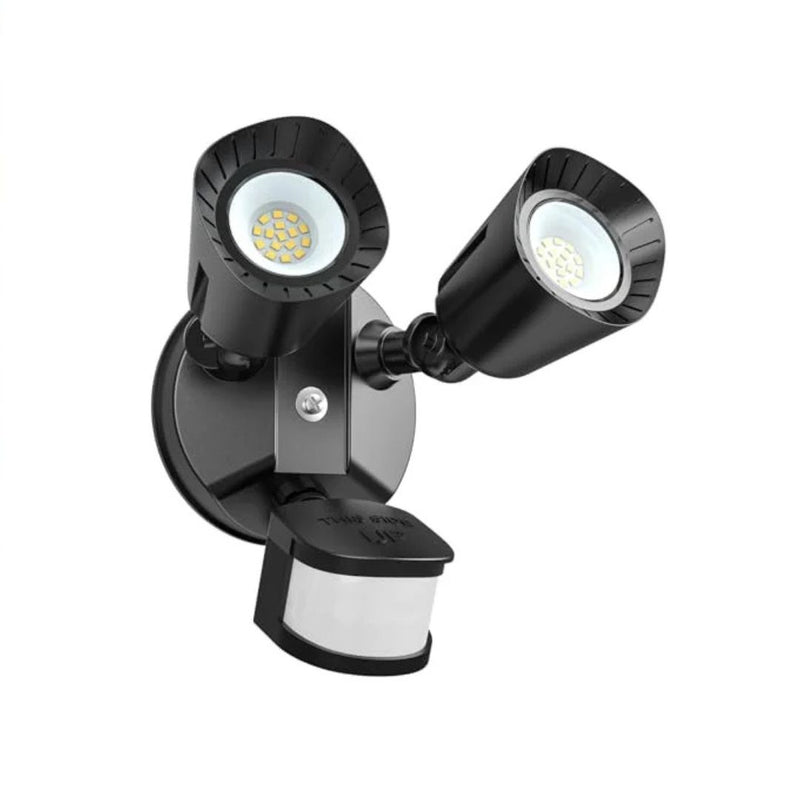 Dual-Head Motion Sensor LED Security Light