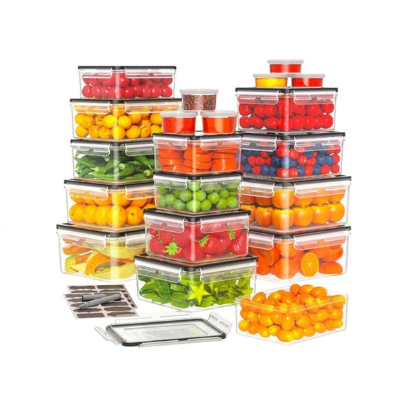 40 Airtight Food Storage Containers with Lids
