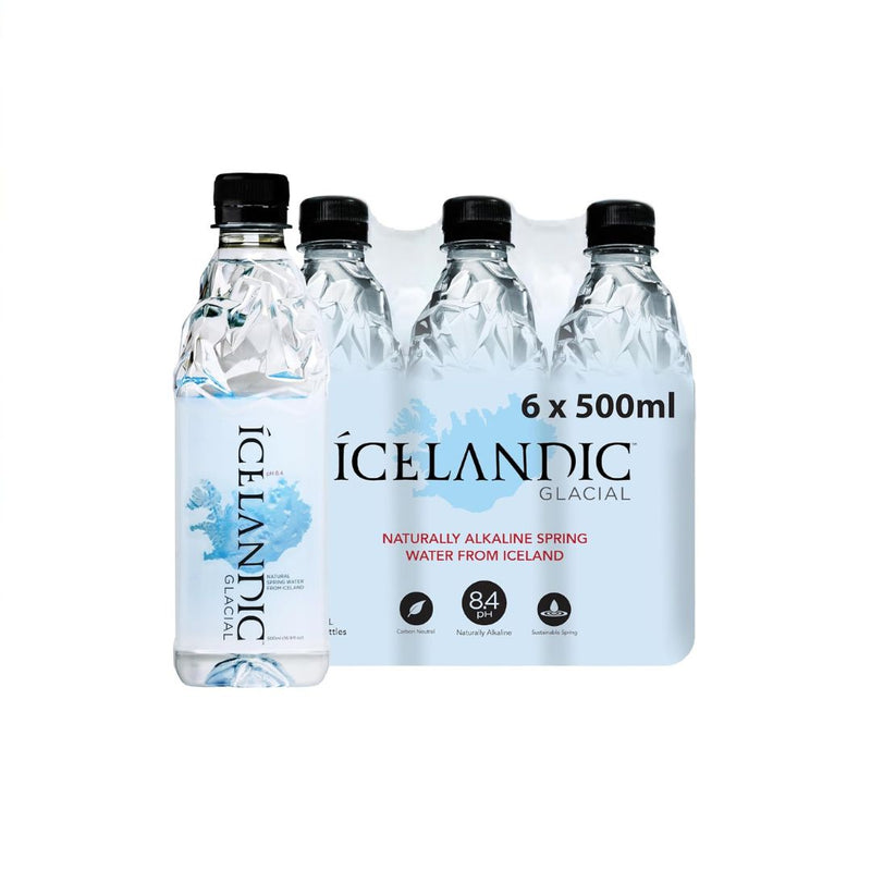 6-Pack Icelandic Glacial Natural Spring Alkaline Water