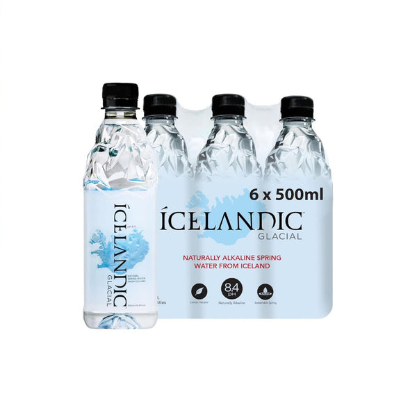 6-Pack Icelandic Glacial Natural Spring Alkaline Water