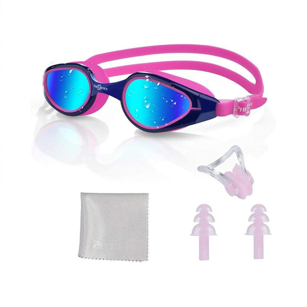 Swim Goggles Anti-Fog UV Protection No Leak Triathlon