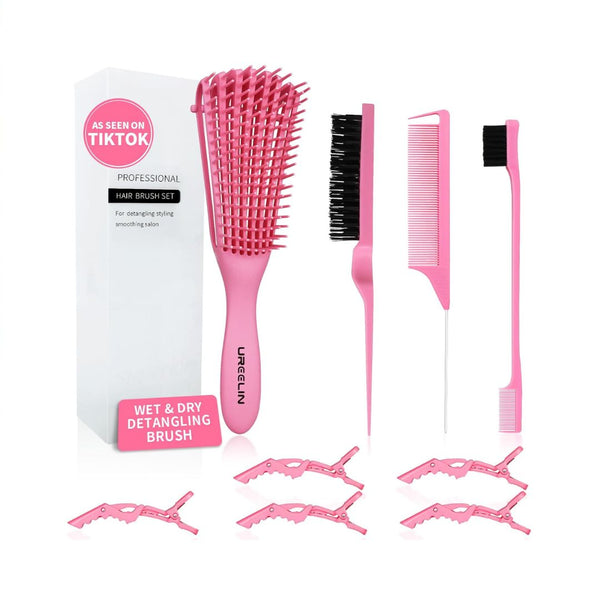 4-piece Detangler Brush Set