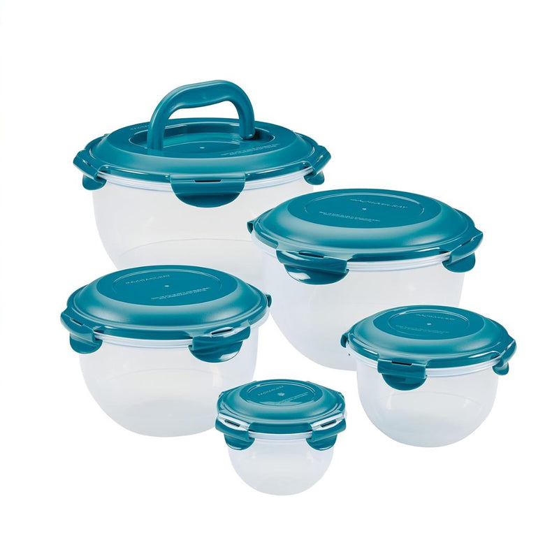 10 Piece Rachael Ray Leak-Proof Food Storage Containers