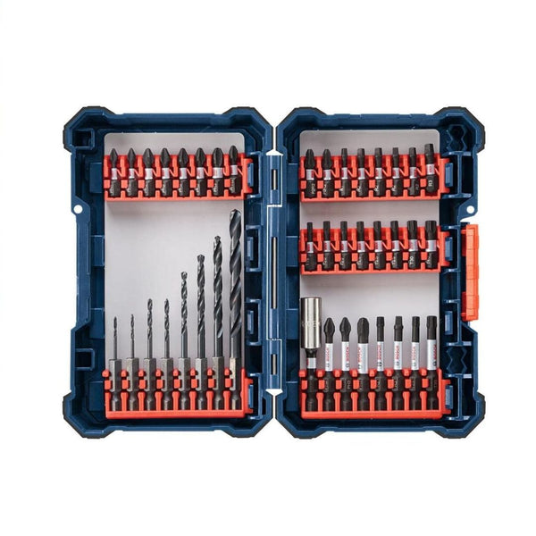 40-Piece Assorted Impact Tough Drill Drive Custom Case System Set