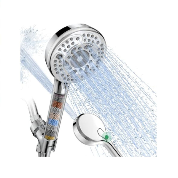 SunCleanse Filtered Handheld Shower Head for Hard Water
