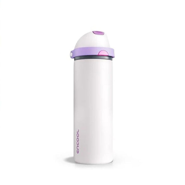 24 oz Insulated Stainless Steel Water Bottle with Straw