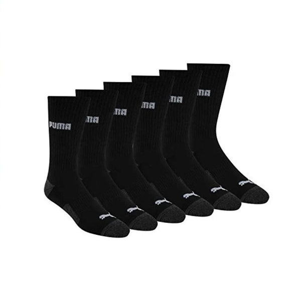 6 Pack PUMA Crew Socks for Men
