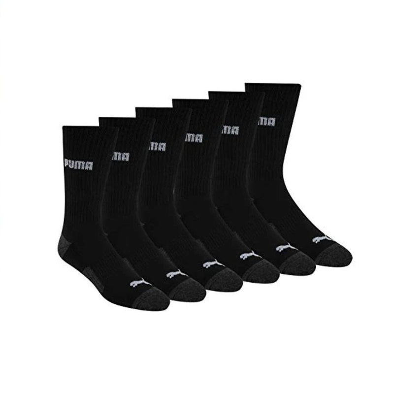 6 Pack PUMA Crew Socks for Men