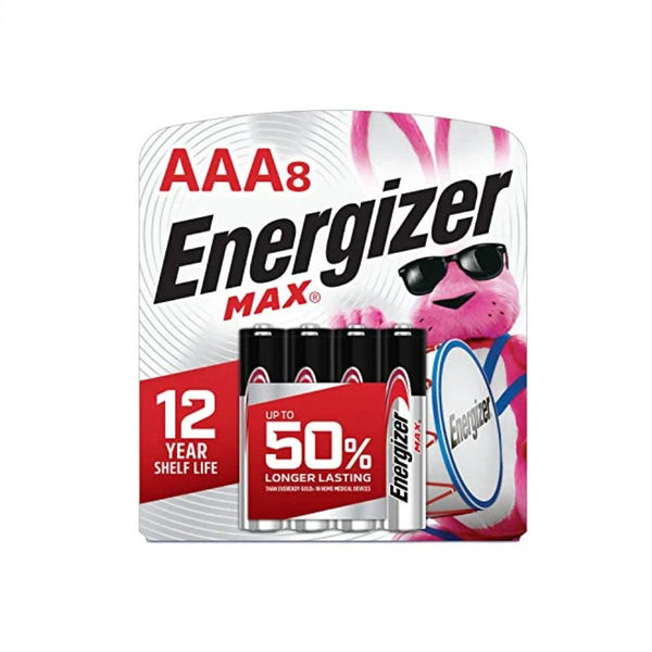 8-Pack Energizer MAX AAA Batteries