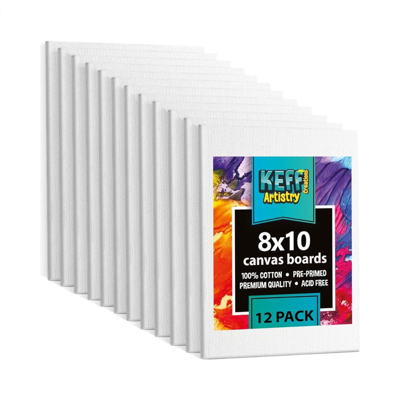 12-Pack 8x10 Canvas Value Pack