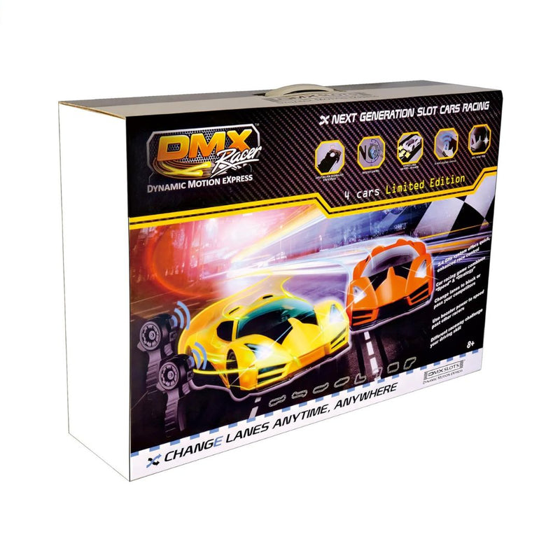 4-Player DMX Racer Dynamic Motion Express Exclusive Pro Slot Car Racing