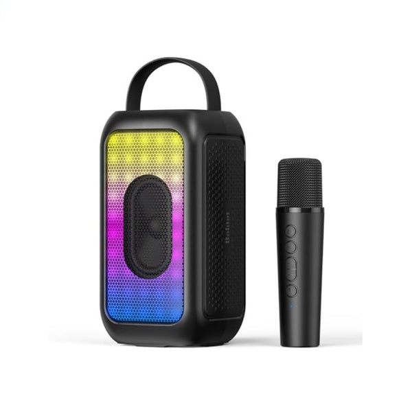 40W Portable Bluetooth Speaker with Microphone, Deep Bass