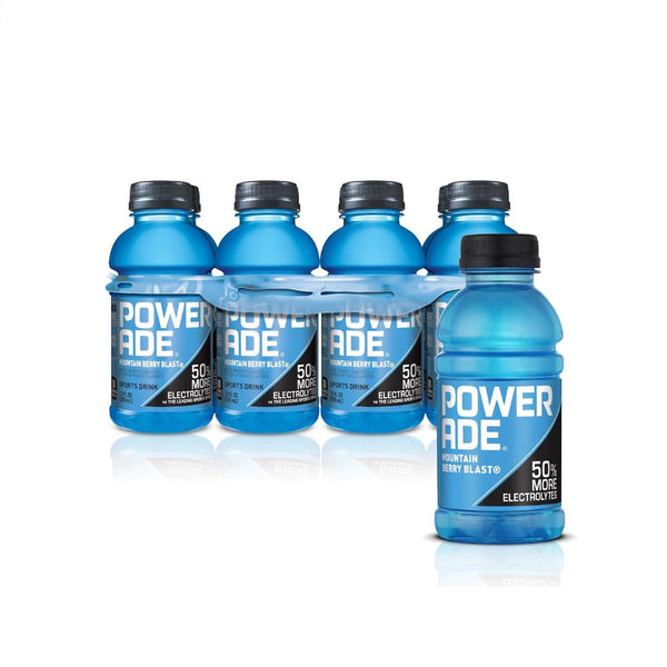 8-Pack POWERADE Mountain Berry Blast Bottles