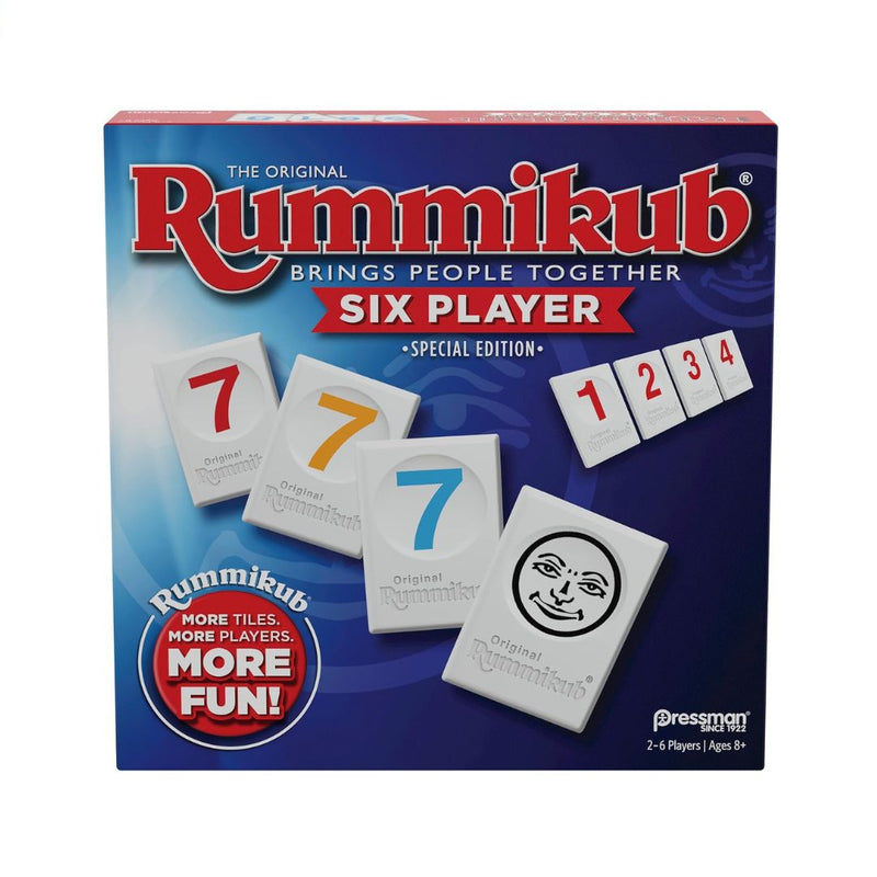 Rummikub Six Player Edition The Classic Rummy Tile Game