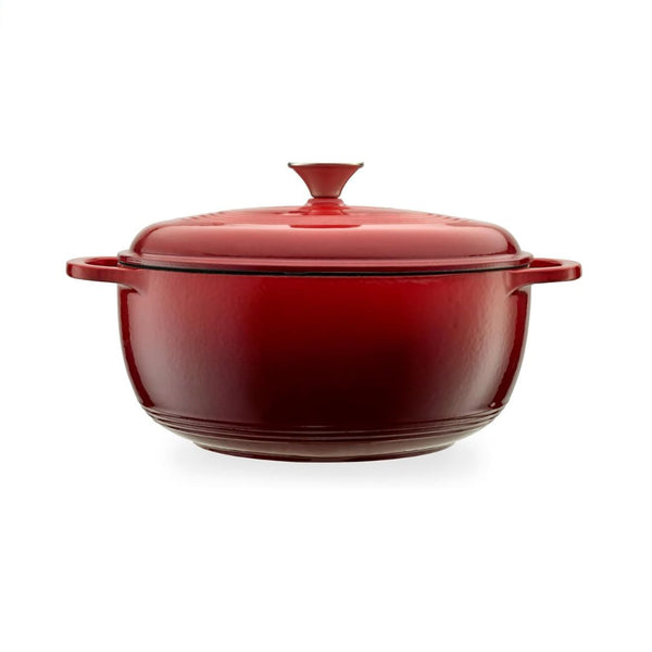 6 QT Mercer Culinary Enameled Cast Iron Round Dutch Oven