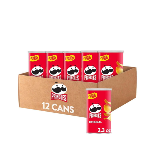 12-Can Pringles Potato Crisps Chips