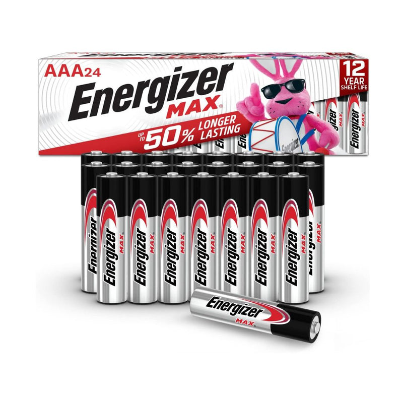 24 Pack Of Energizer Max AAA Batteries
