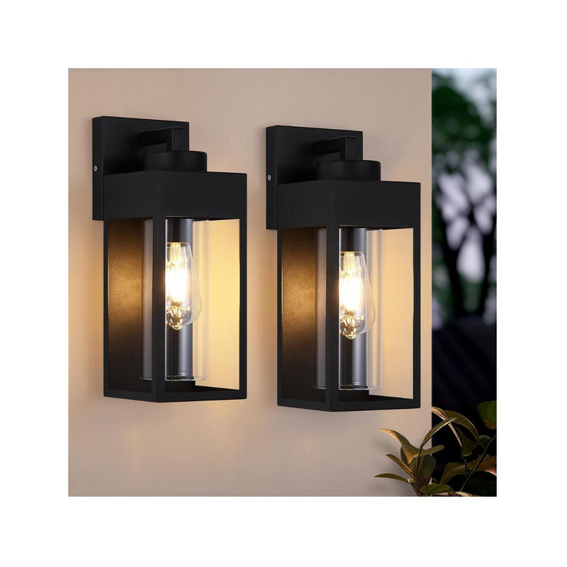 2-Pack Outdoor Wall Light Fixture
